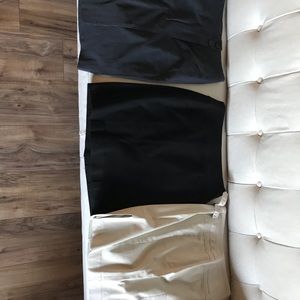 Three skirts